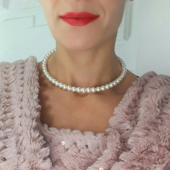 . Jewelry - FAUX PEARL CHOKER